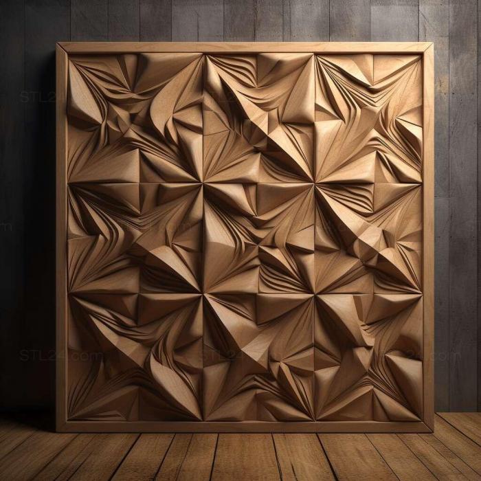 Patterns and decorations (Geometric 3, PATTERN_1979) 3D models for cnc